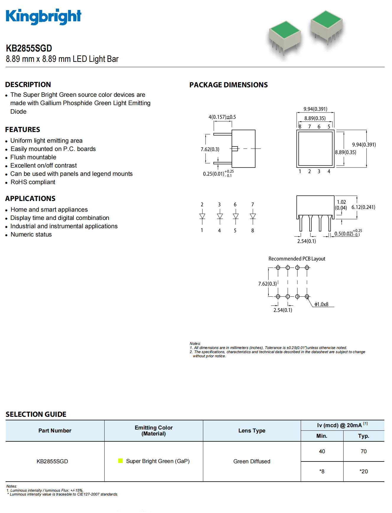 KB2855SGD