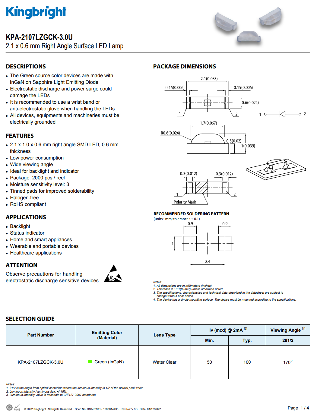 KPA-2107LZGCK-3.0U